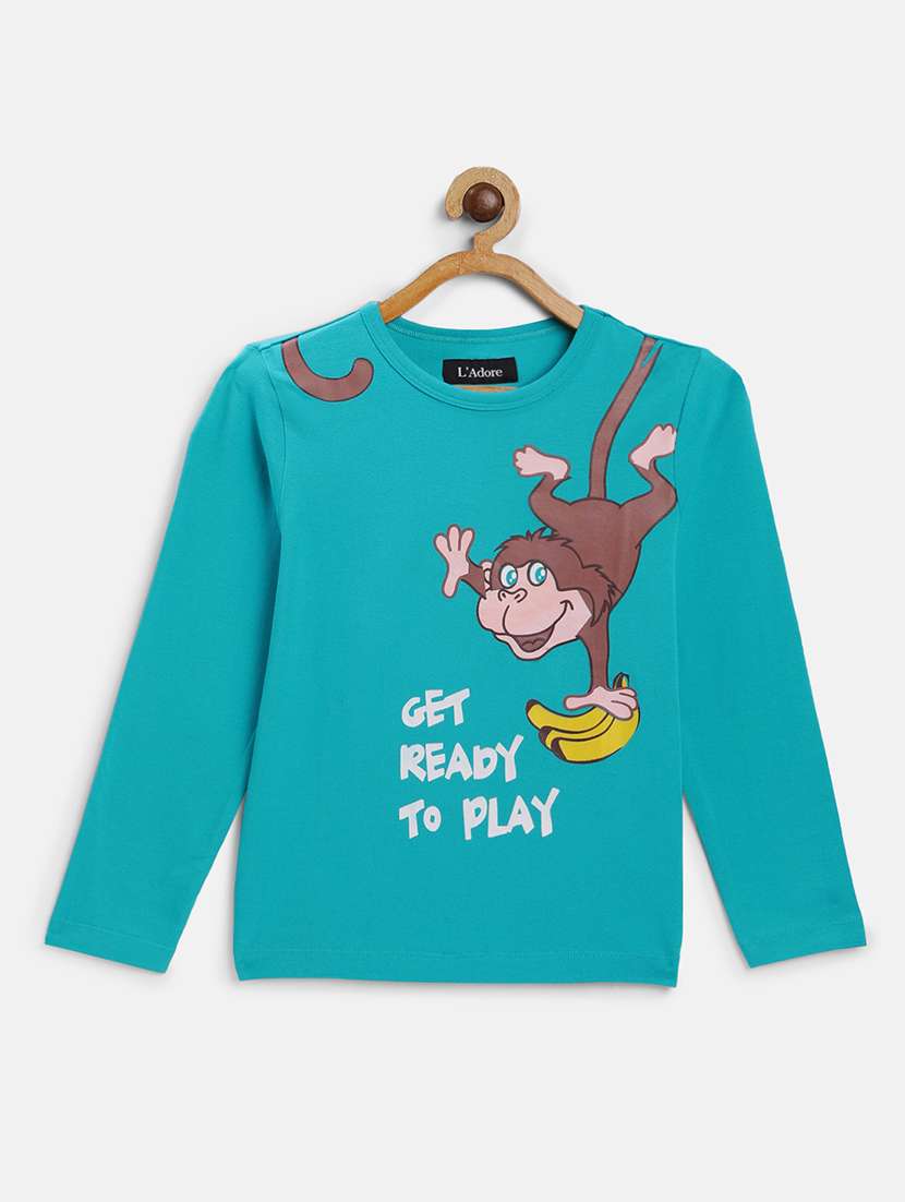 light blue cotton tshirt