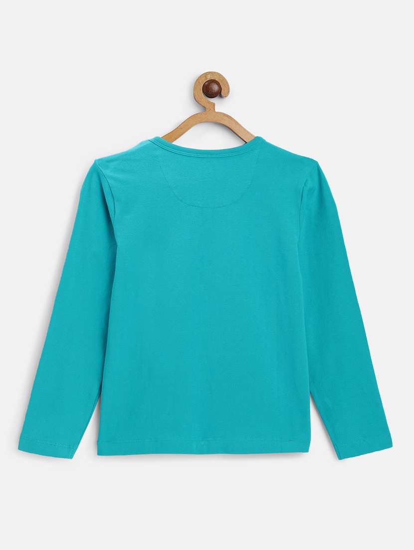 Light Blue Cotton Tshirt - 17107457 -  Standard Image - 1