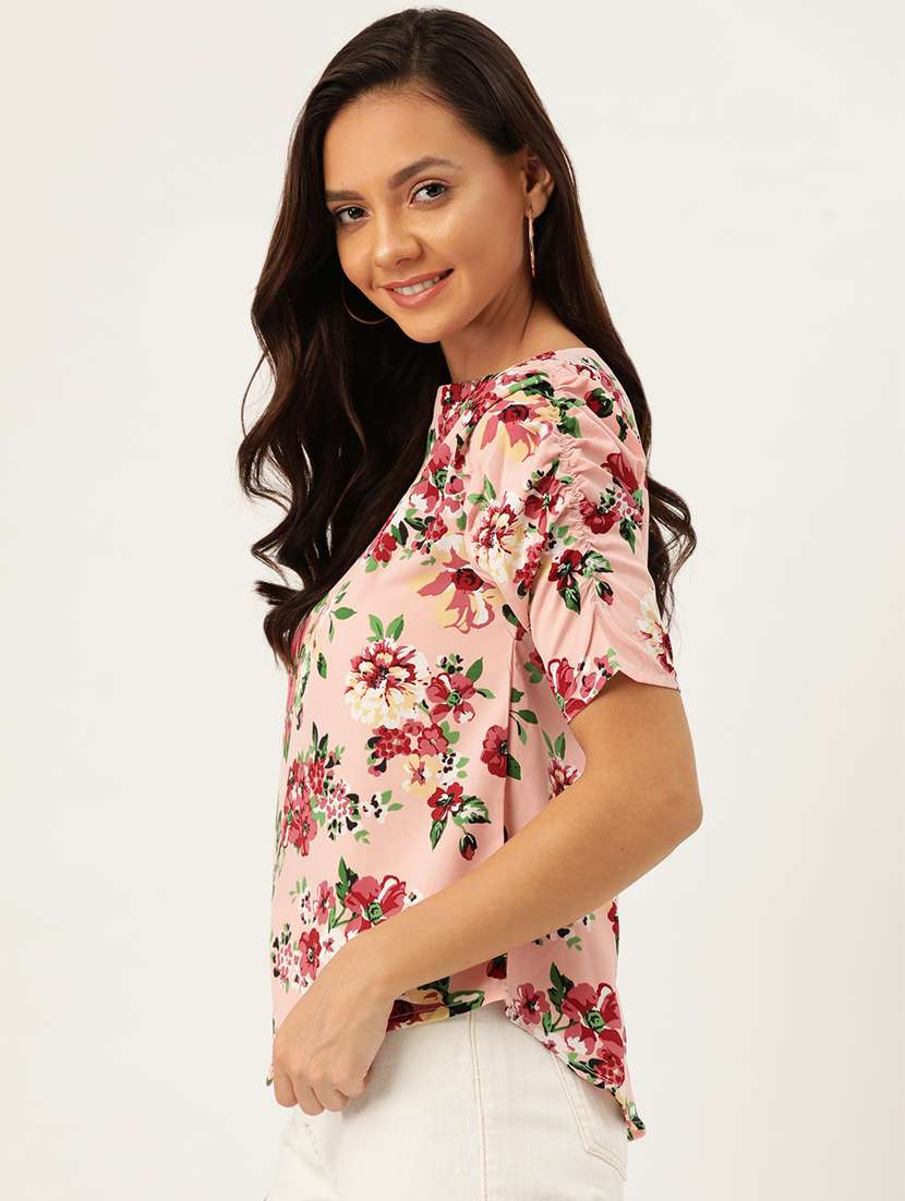 women's straight boat neck top - 17111983 -  Standard Image - 1