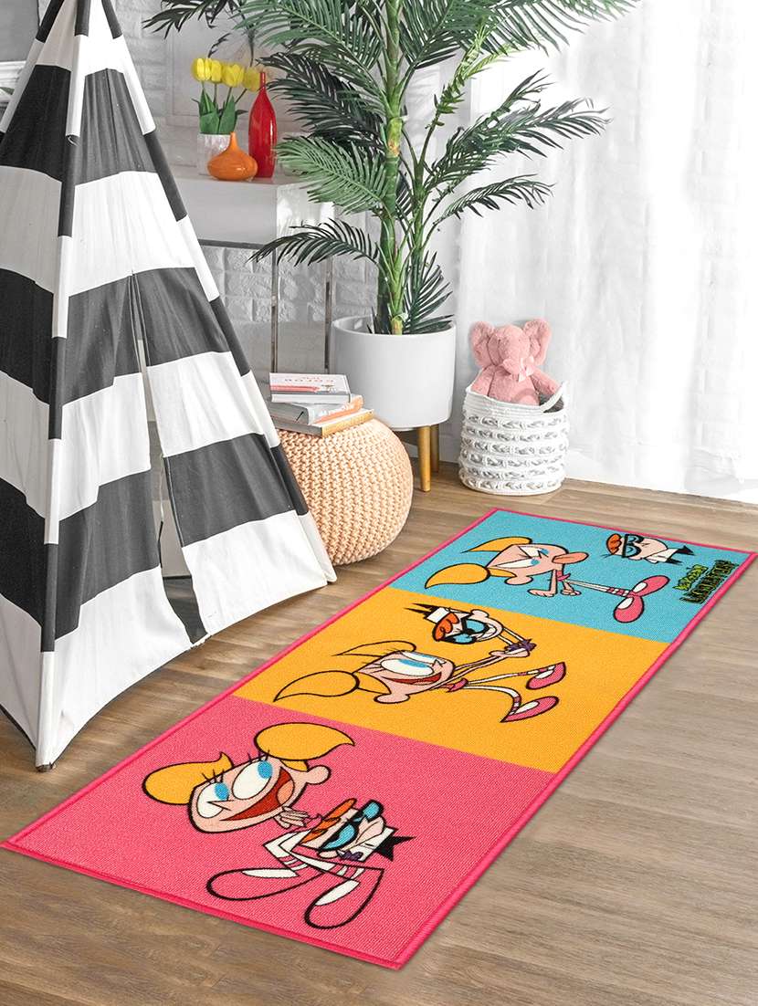 dexters laboratory anti-skid kids (pp) runner  
