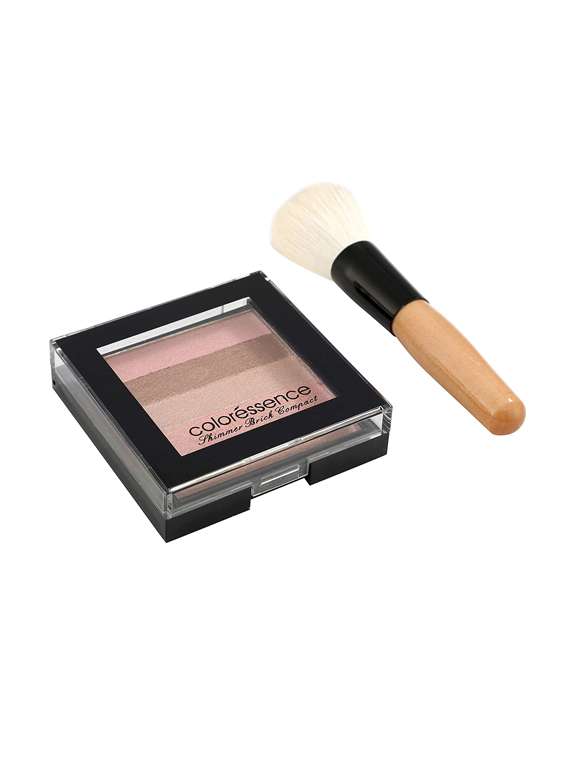 coloressence bronze shimmer brick set, pink quartz, 9g