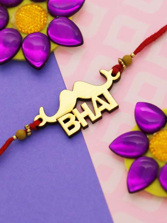  elegant  bhaiya rakhi 
