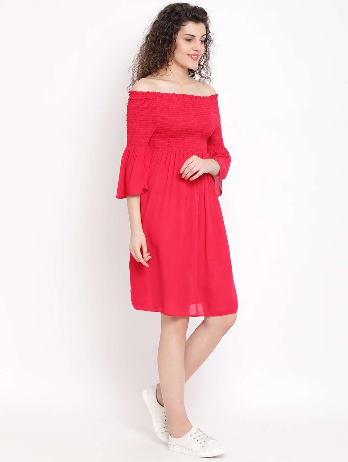women's shift solid dress - 17116365 -  Standard Image - 1
