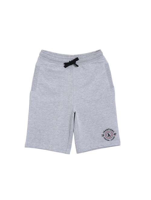 grey cotton shorts - 17116903 - Standard Image - 0