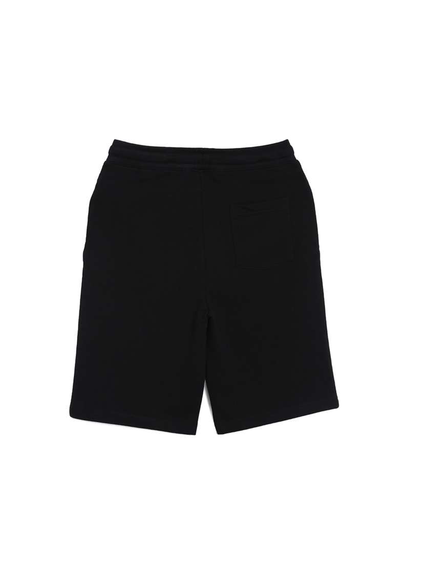 black cotton shorts  - 17116904 -  Standard Image - 1