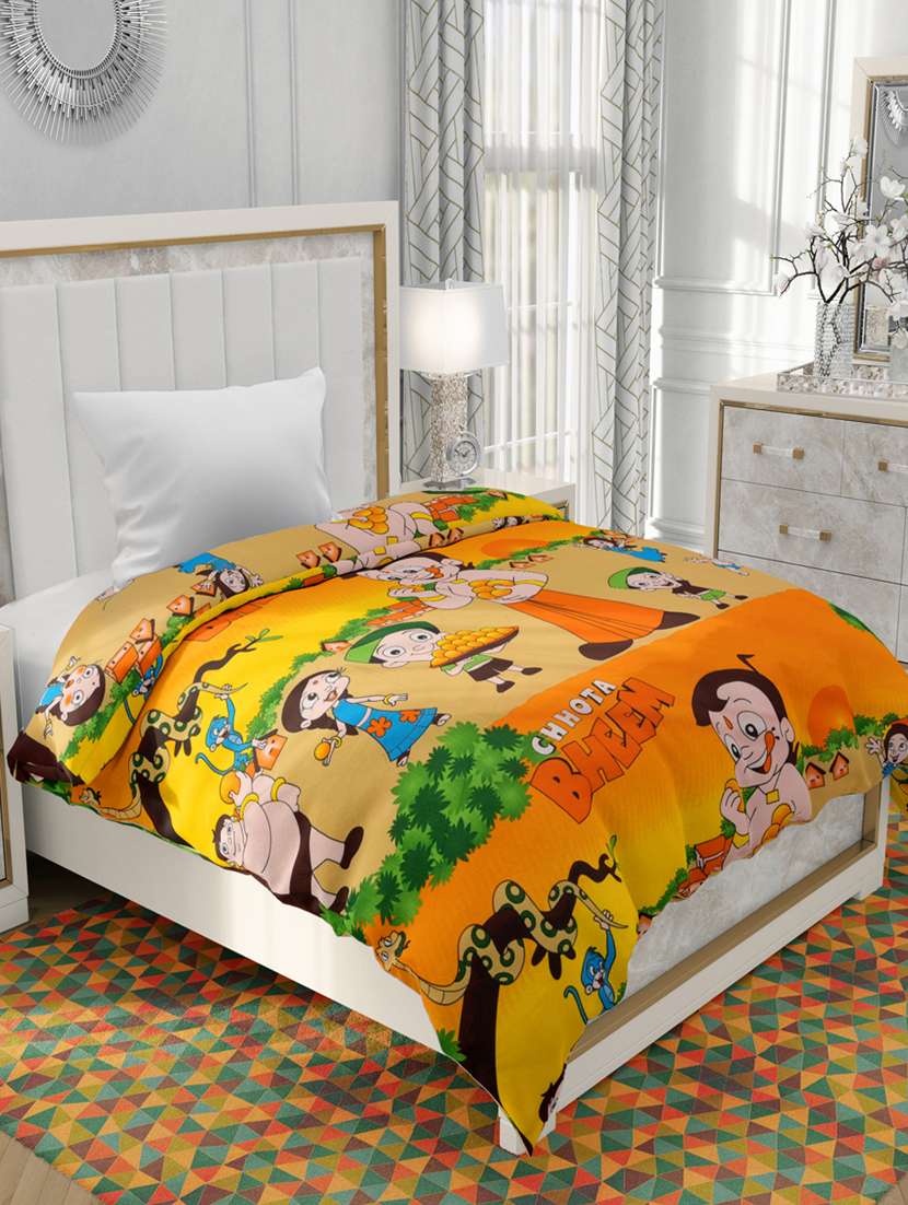   soft micro cotton chota bheem print single bed dohar  