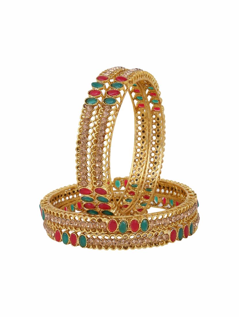 multi colored metal bangle - 17124788 - Zoom Image - 0