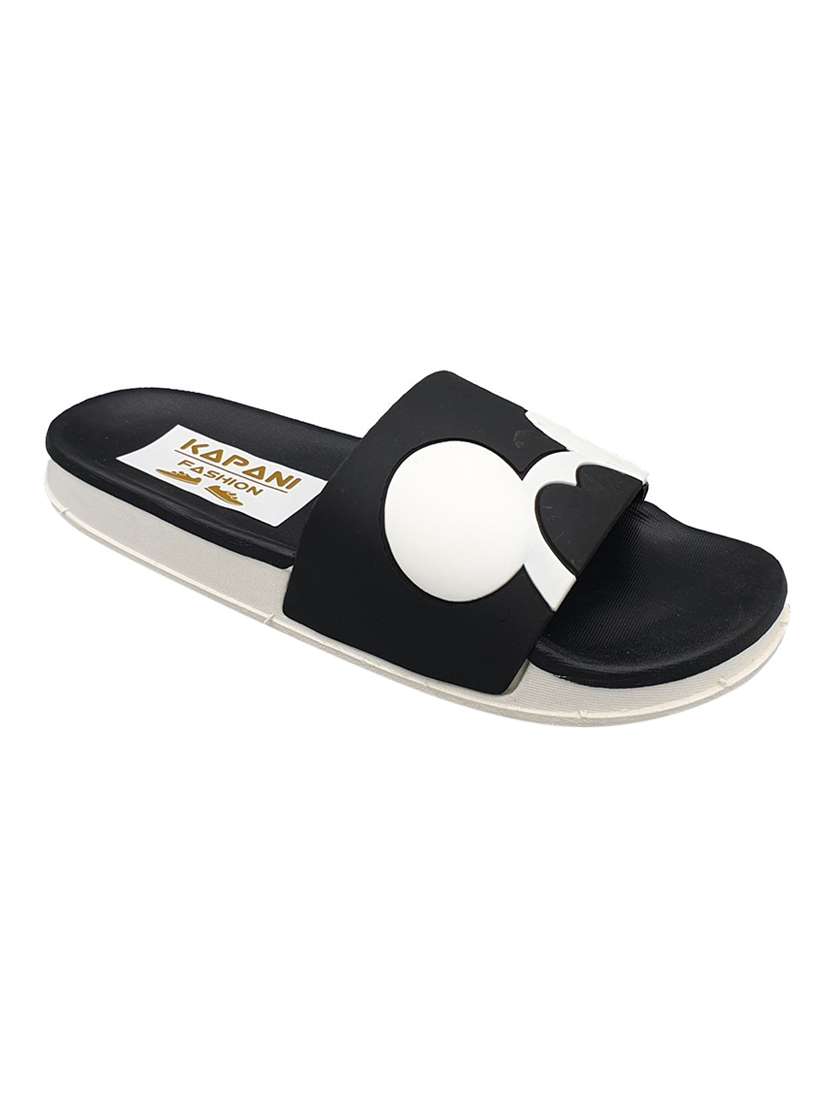 black rubber  flip flops - 17126233 -  Standard Image - 1