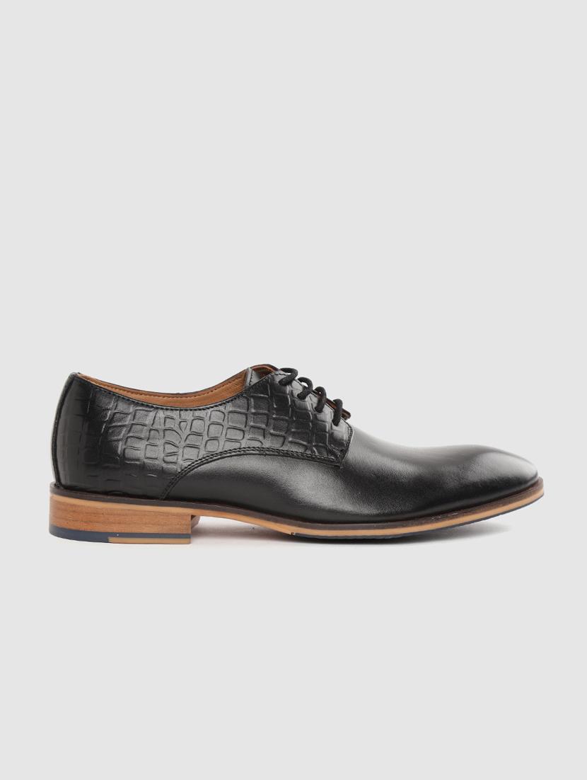 black lace-up derbys - 17129551 -  Standard Image - 1
