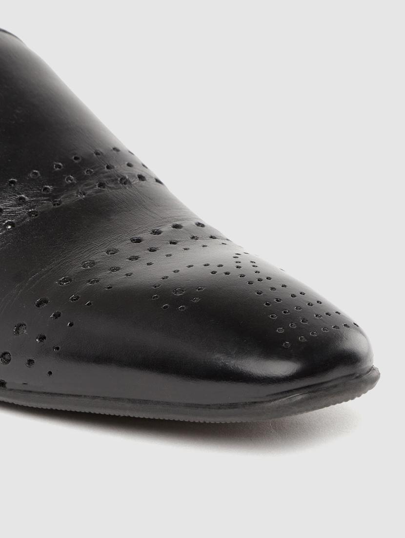 black slip on shoes - 17129561 - Standard Image - 4