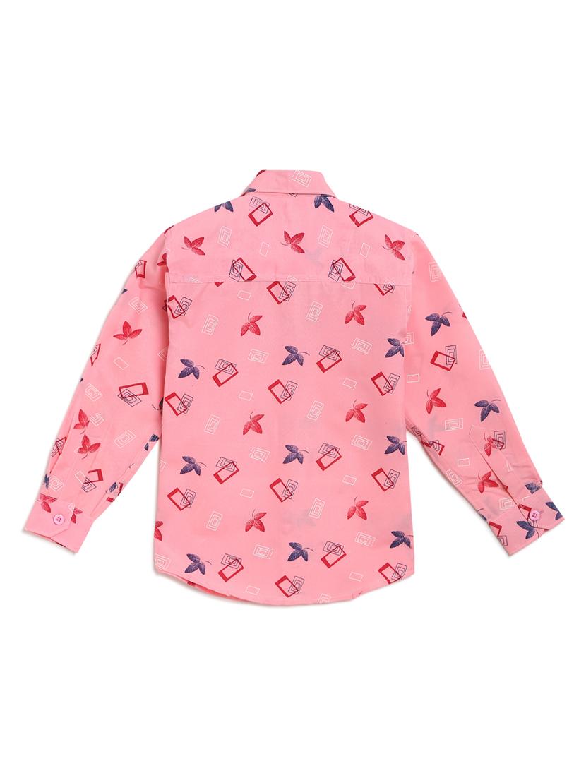 pink cotton shirt - 17129899 - Standard Image - 1