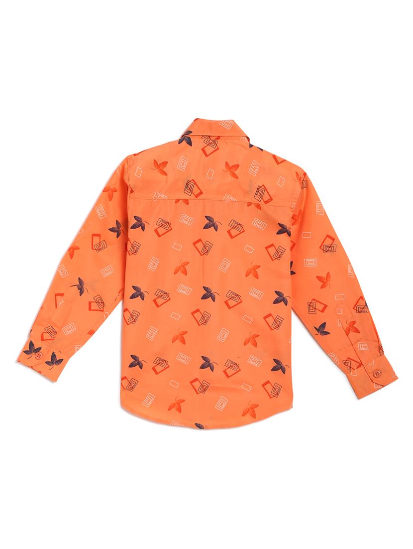 orange cotton shirt - 17129900 - Standard Image - 1