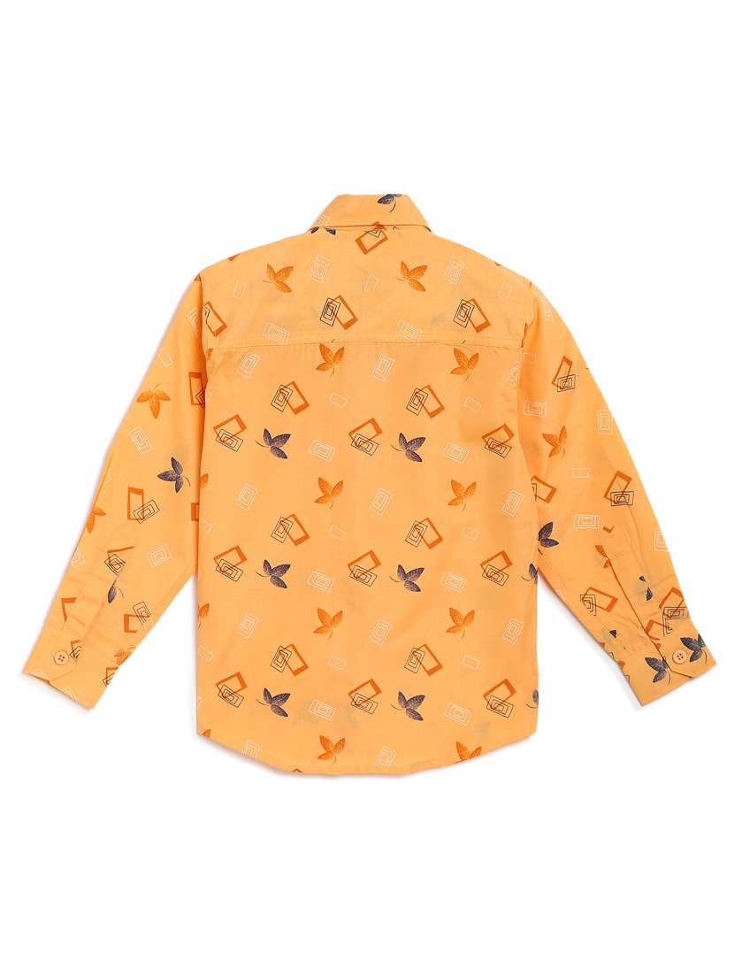 yellow cotton shirt - 17129901 - Standard Image - 1