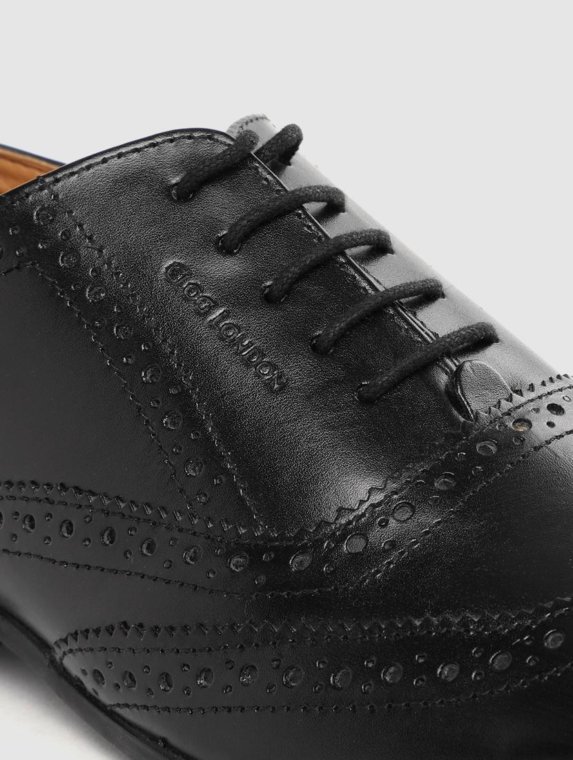black lace-up brouges - 17129923 - Standard Image - 6