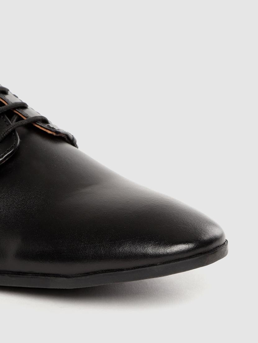 black lace-up derbys - 17129928 - Standard Image - 4