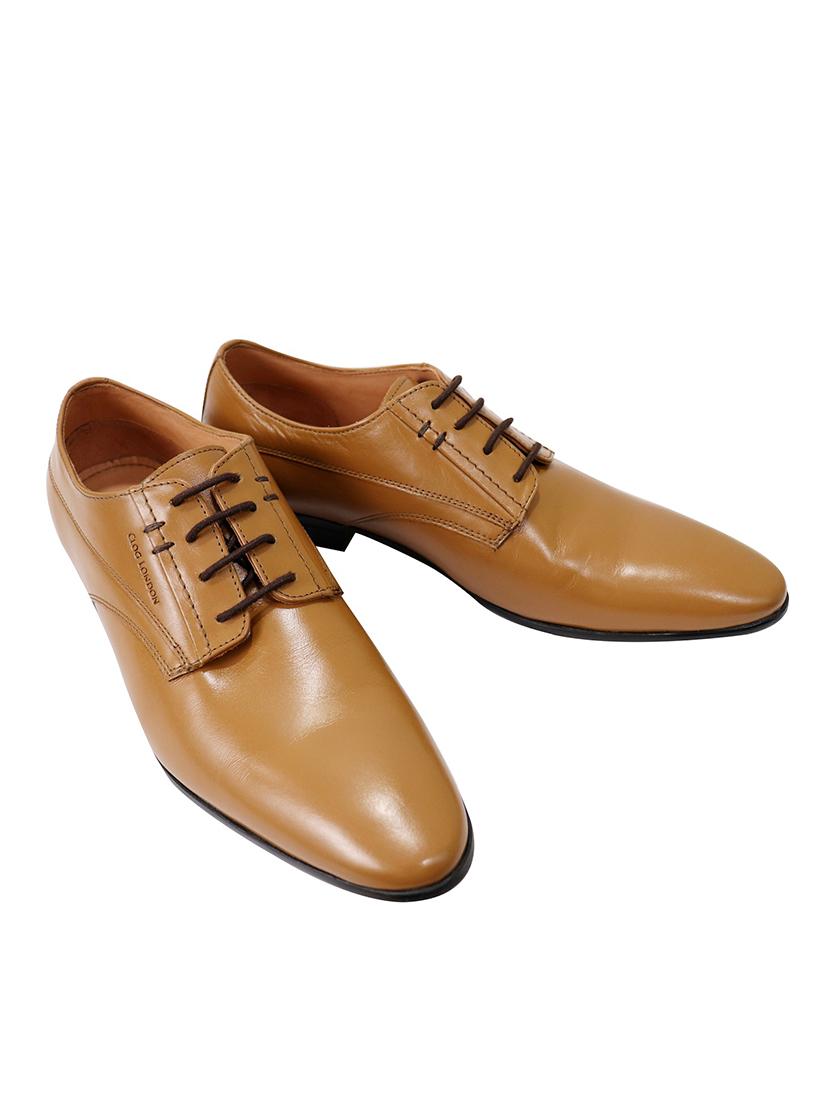 tan lace-up derbys - 17129930 -  Standard Image - 1