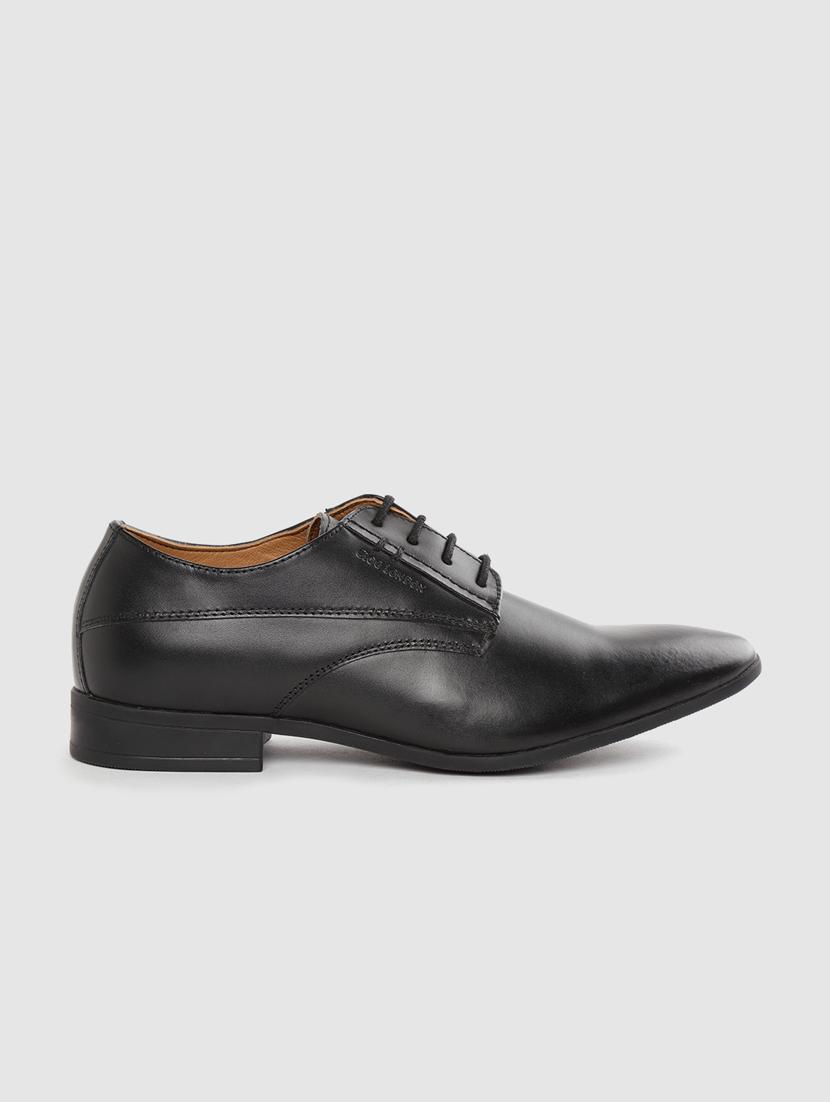 black lace-up derbys - 17129933 -  Standard Image - 1