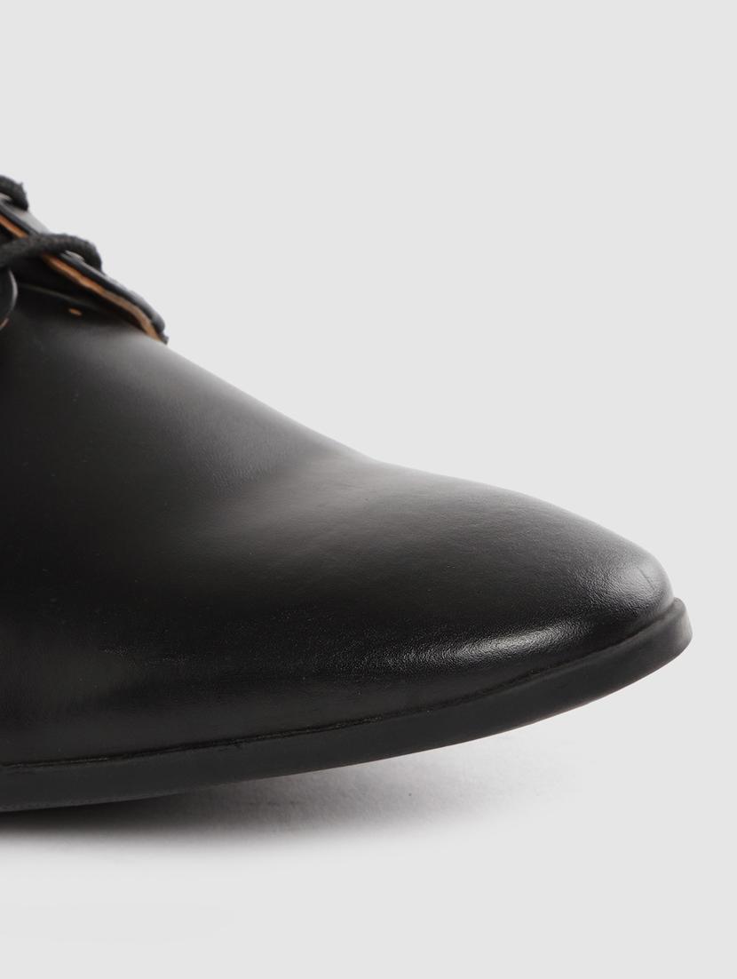 black lace-up derbys - 17129933 - Standard Image - 4