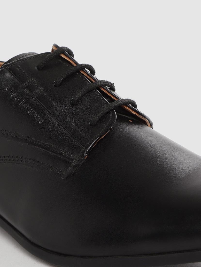 black lace-up derbys - 17129933 - Standard Image - 6