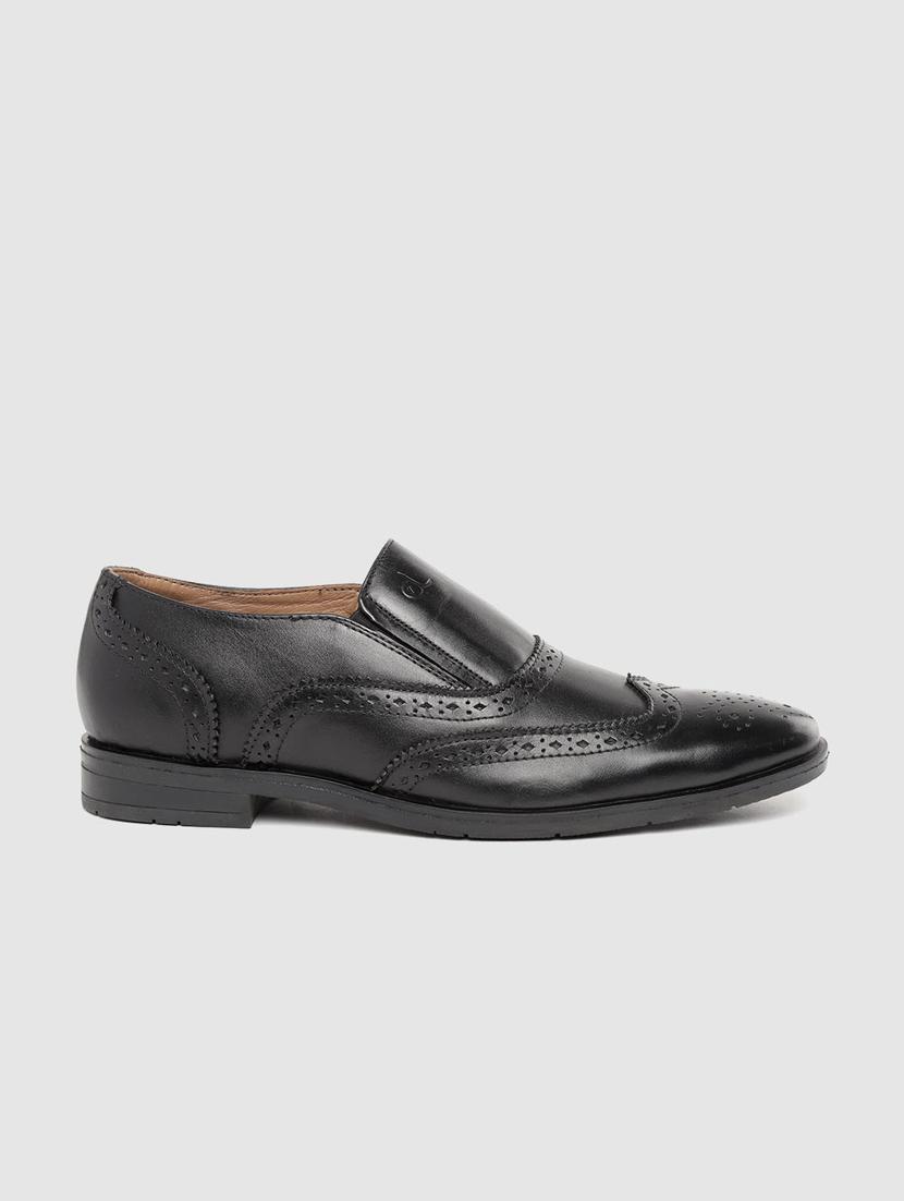 black lace-up brouges - 17129946 - Standard Image - 1