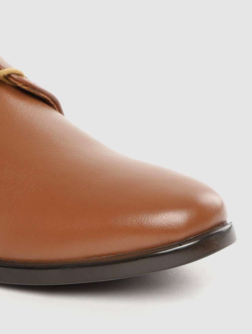 tan lace-up derbys - 17131114 -  Standard Image - 4