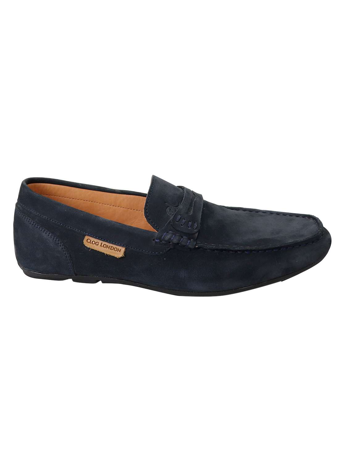 navy slip on loafers - 17134363 -  Standard Image - 1