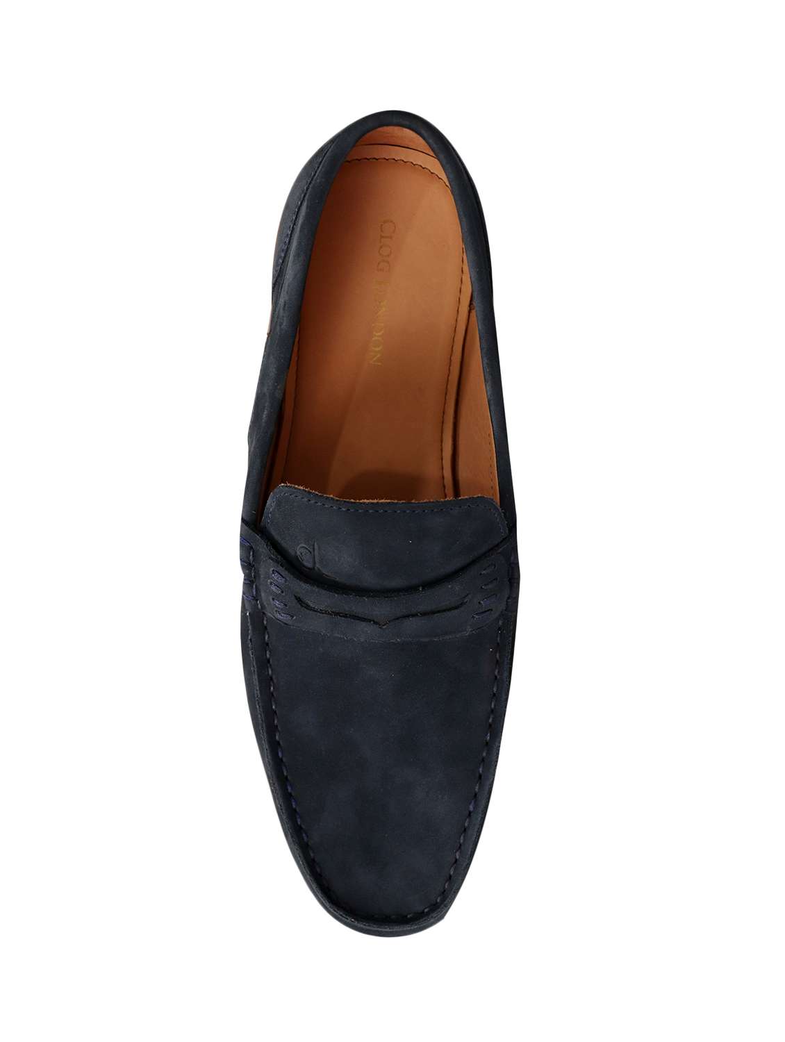 navy slip on loafers - 17134363 - Standard Image - 4