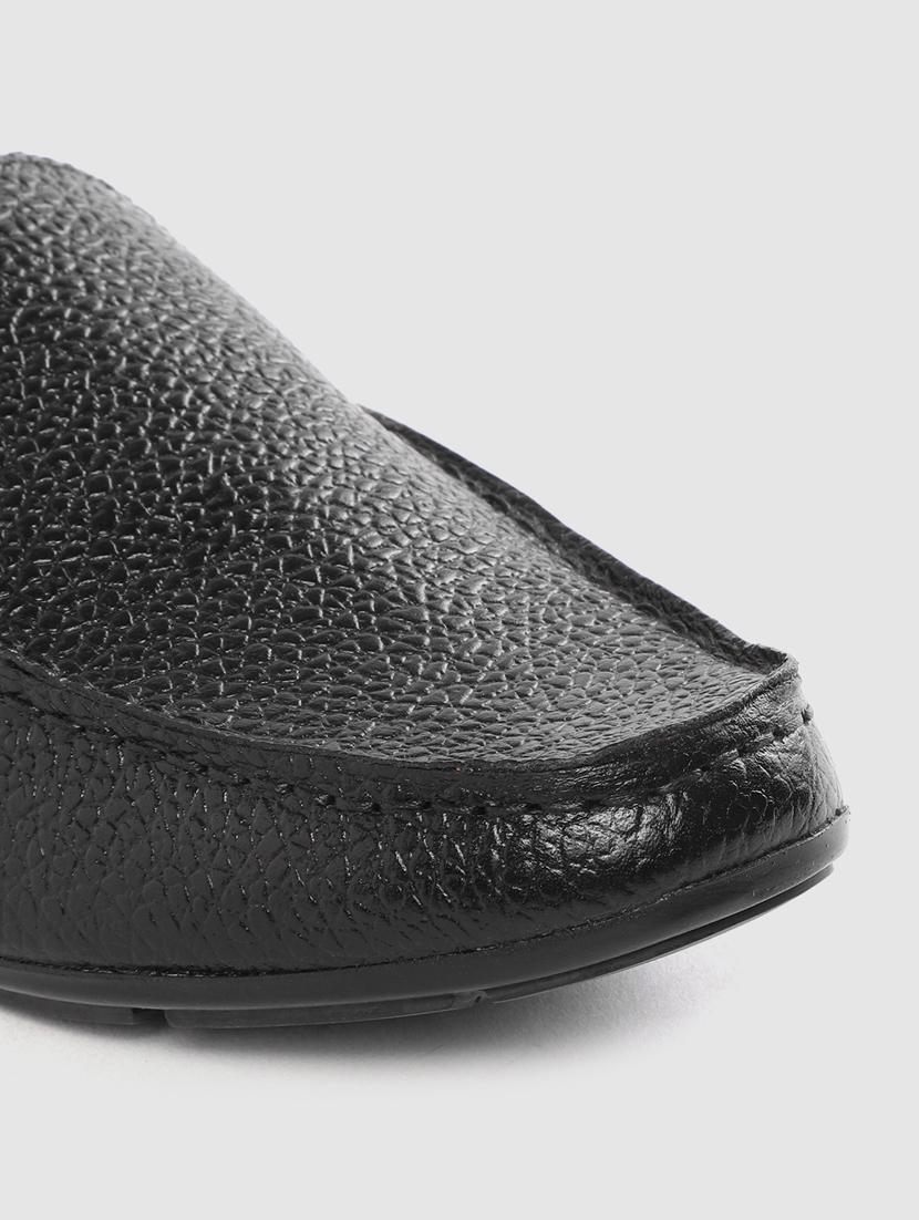 black slip on loafers - 17134370 - Standard Image - 4