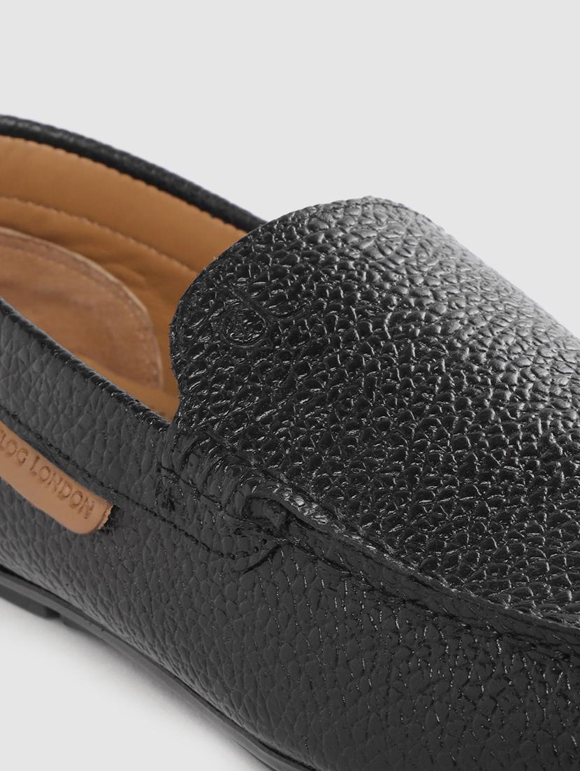 black slip on loafers - 17134370 - Standard Image - 6