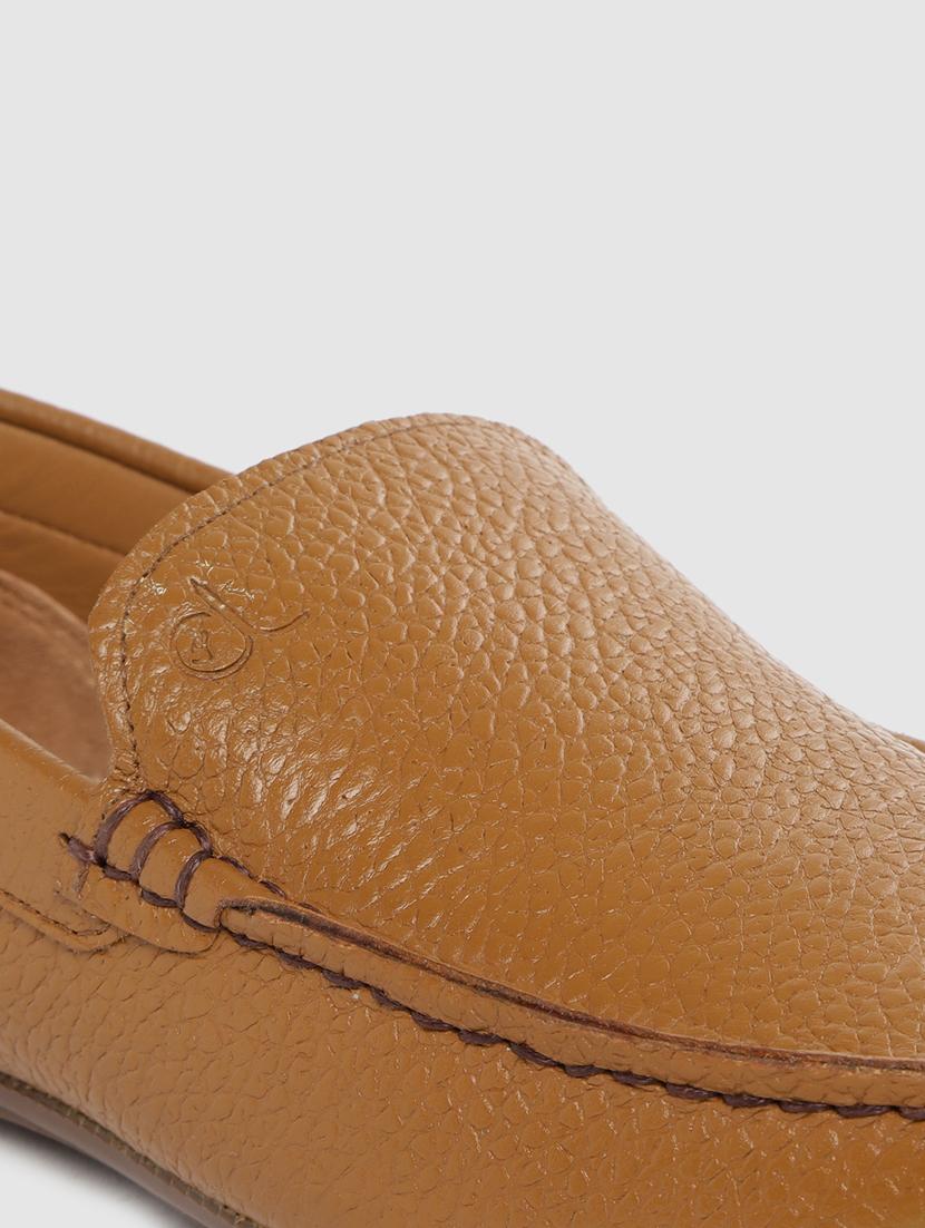 tan slip on loafers - 17134371 - Standard Image - 6