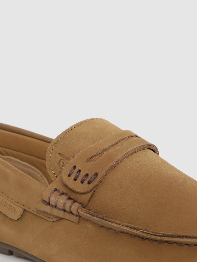 tan slip on loafers - 17134374 - Standard Image - 6