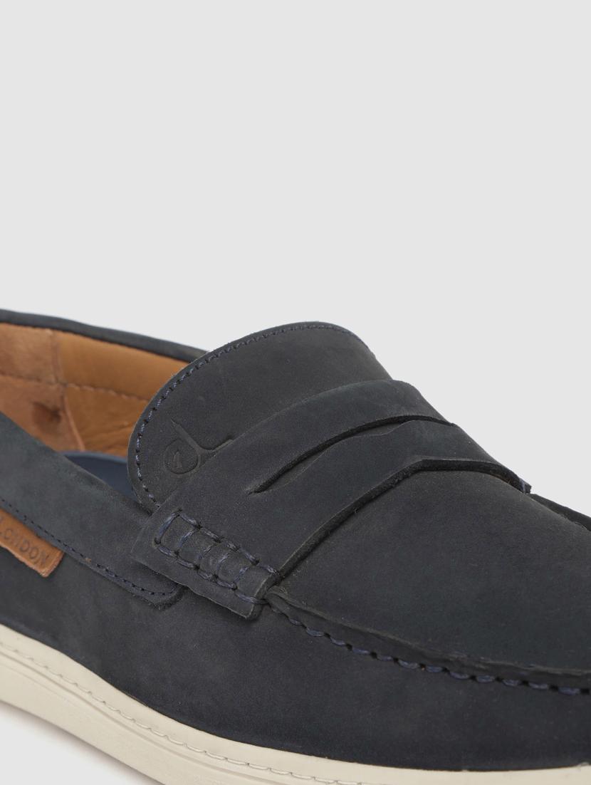 navy slip on loafers - 17134375 - Standard Image - 6