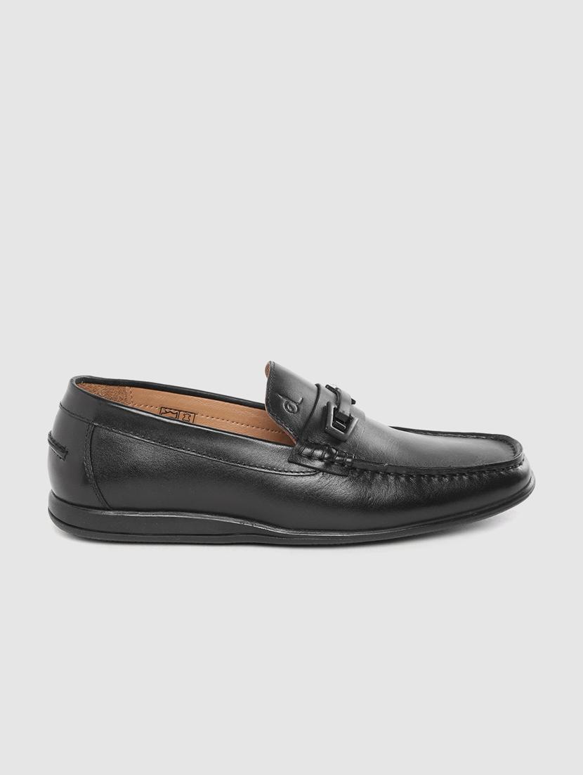 black slip on loafers - 17134389 - Standard Image - 1