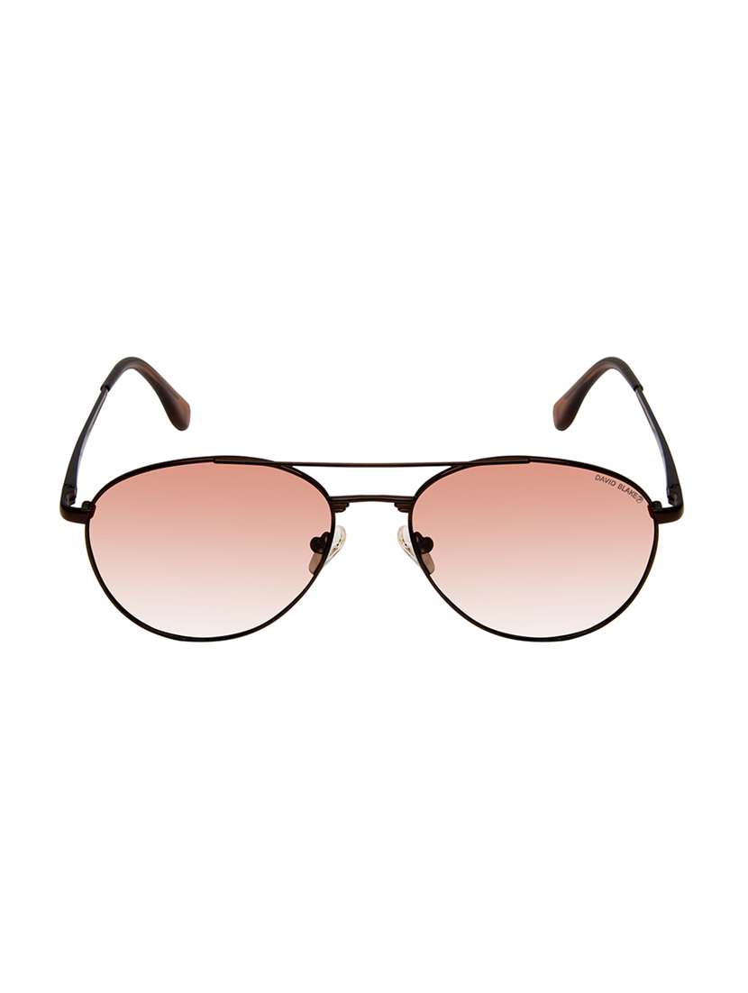 david blake brown aviator gradient polarized uv protected unisex sunglass