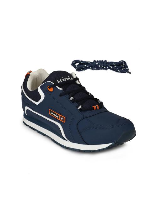 blue lace up sport shoes - 17137352 - Standard Image - 0
