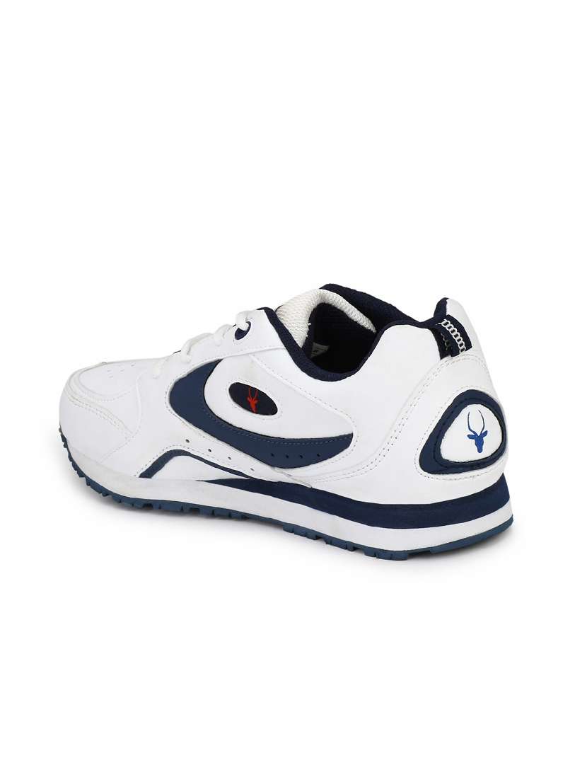 white lace up sport shoes - 17137364 -  Standard Image - 1