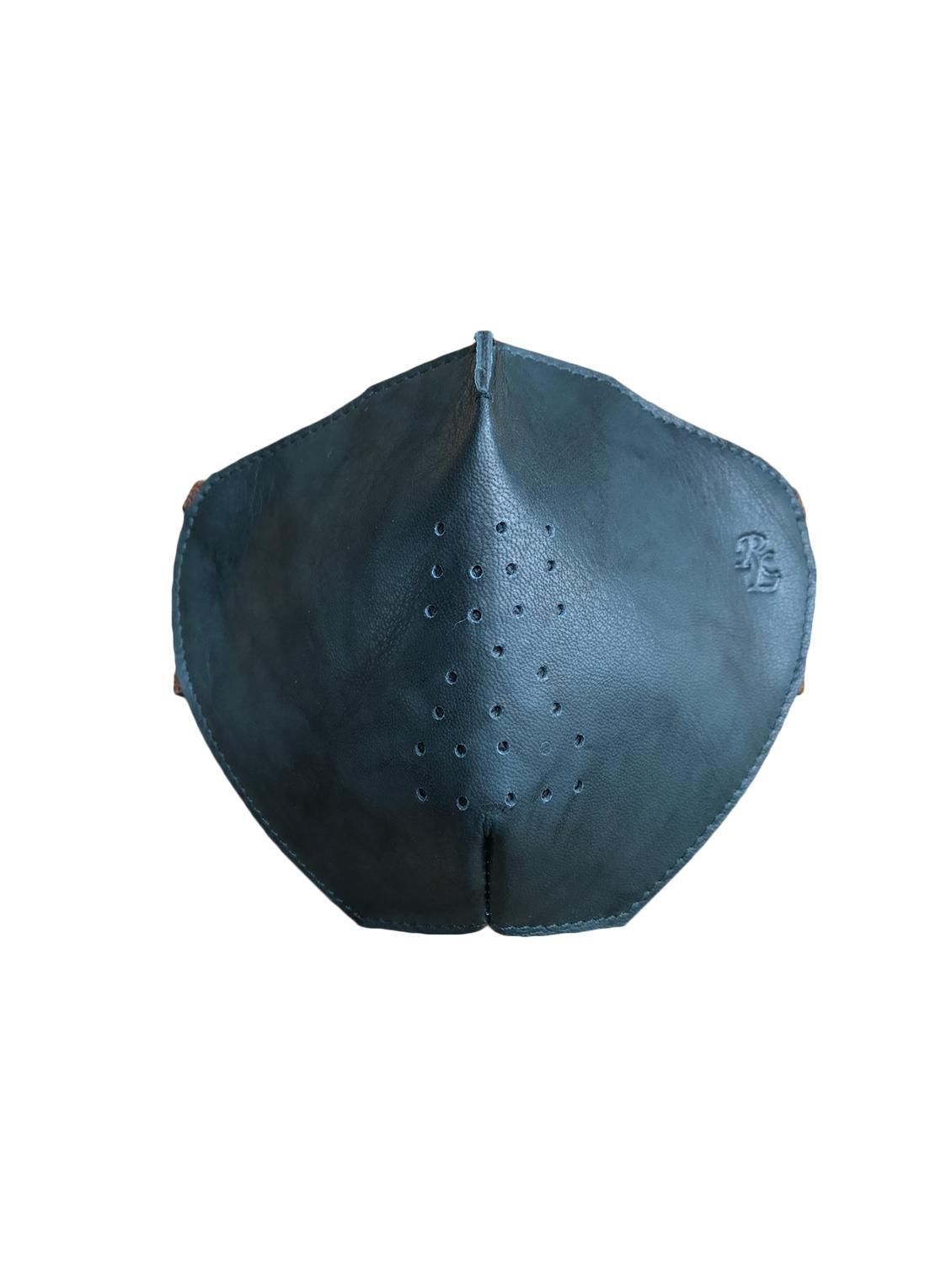 green leather antipollution men mask - 17138467 - Standard Image - 1
