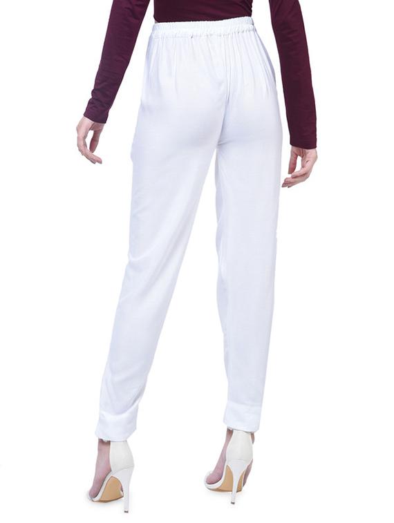 tie front solid trouser  - 17138889 -  Standard Image - 1