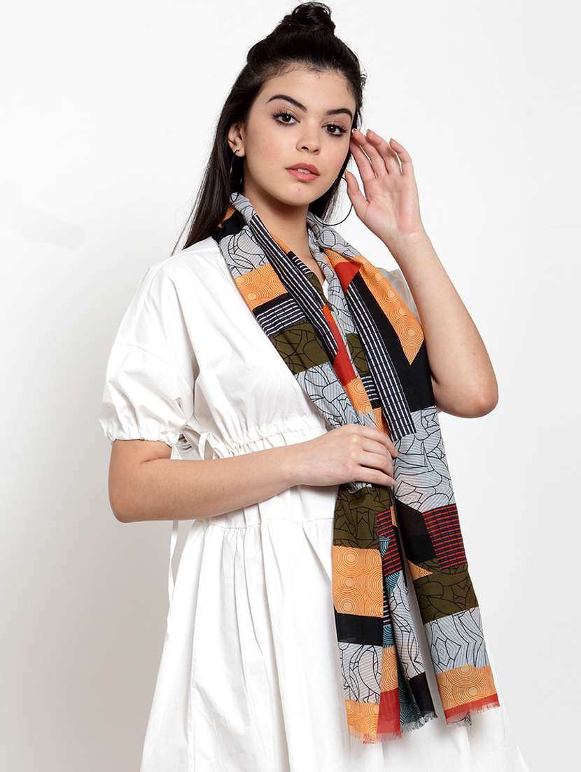 multi cotton stole