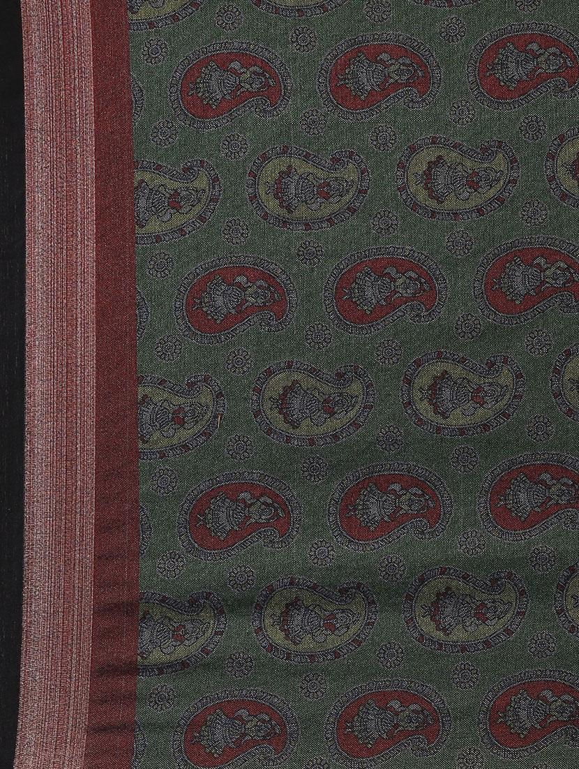 kalamkari woven saree with blouse - 17140958 - Standard Image - 4