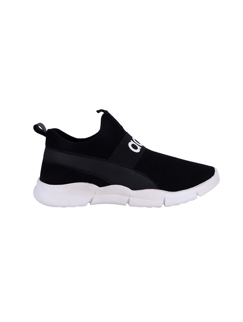 black slip on sport shoes - 17142649 -  Standard Image - 1