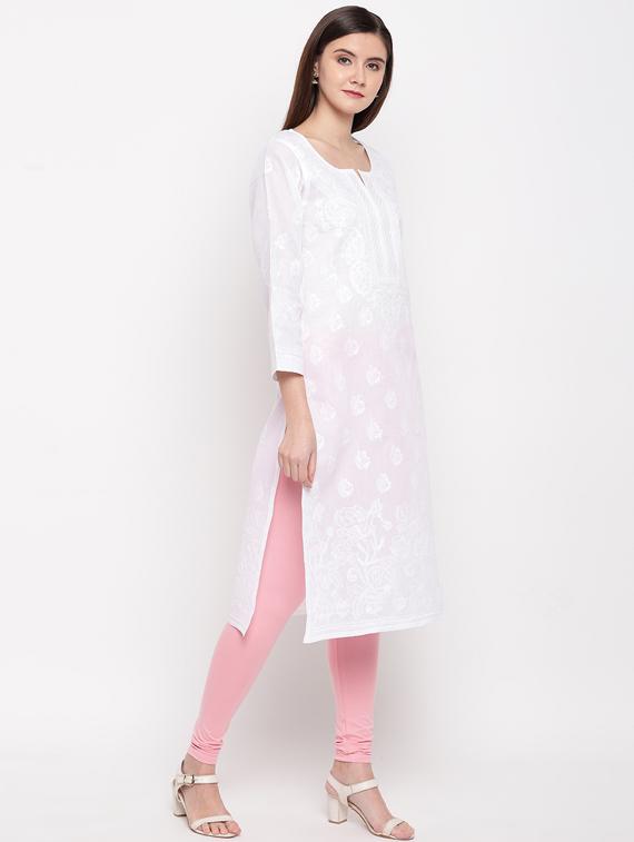 women's straight kurta - 17142765 - Standard Image - 1