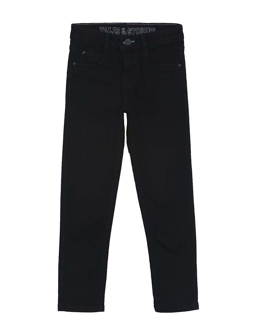 boy's plain slim fit jeans