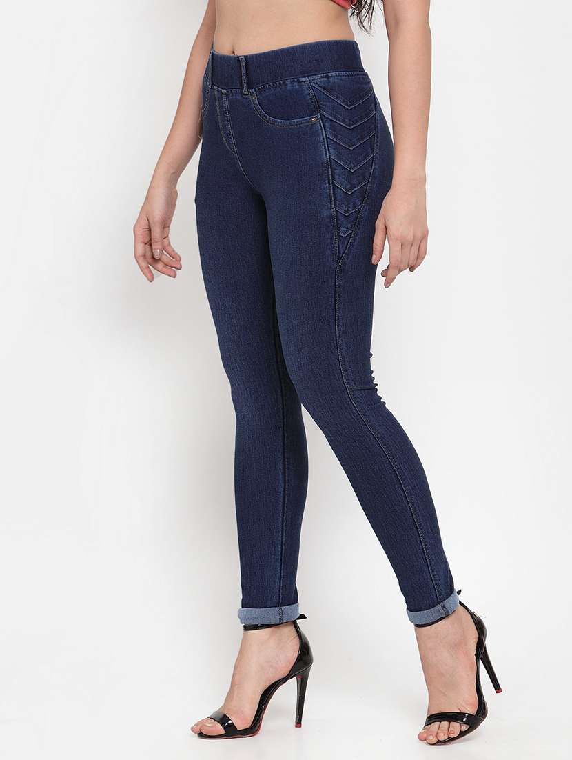 blue denim jeggings - 17144198 -  Standard Image - 1