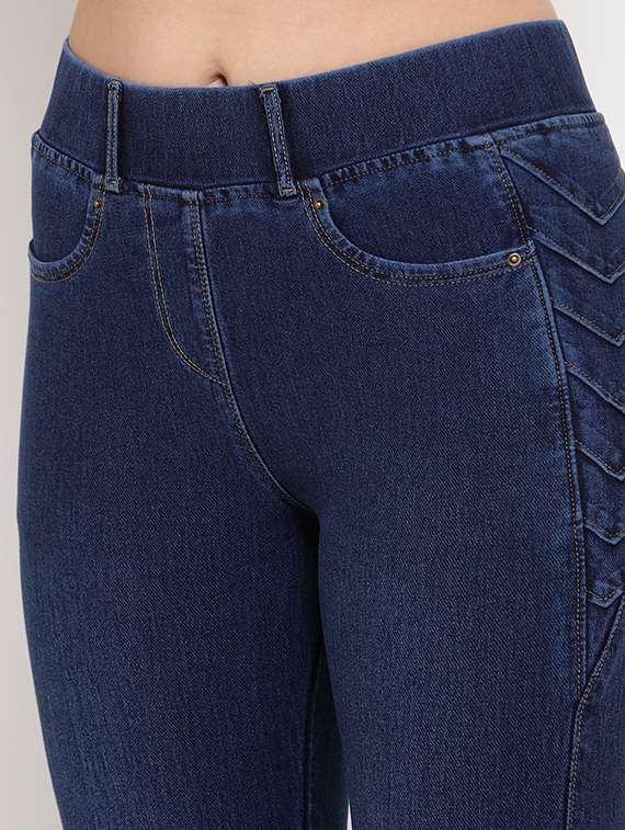blue denim jeggings - 17144198 - Standard Image - 4