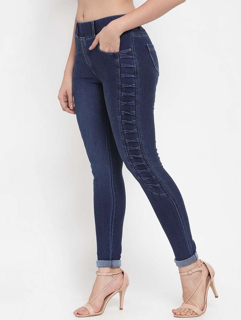 blue denim jeggings - 17144200 -  Standard Image - 1