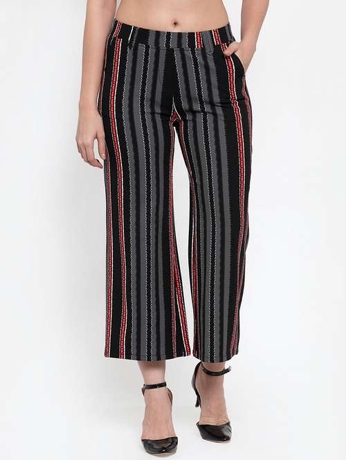 mid rise wide leg trouser - 17144214 - Standard Image - 0