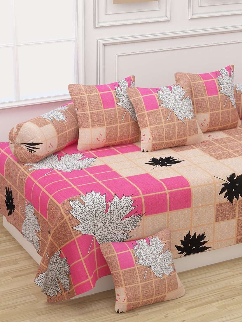 cotton diwan set of 8 pieces