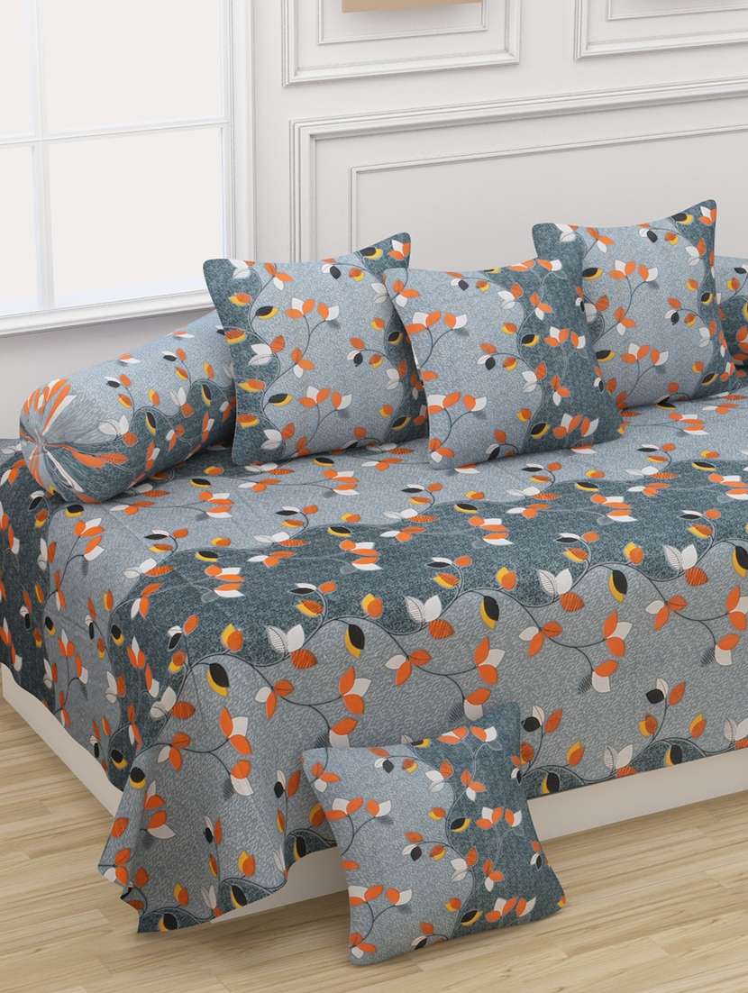 cotton diwan set of 8 pieces