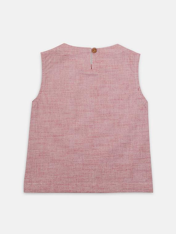 pink khadi kurta kurtas & set - 17145466 -  Standard Image - 1